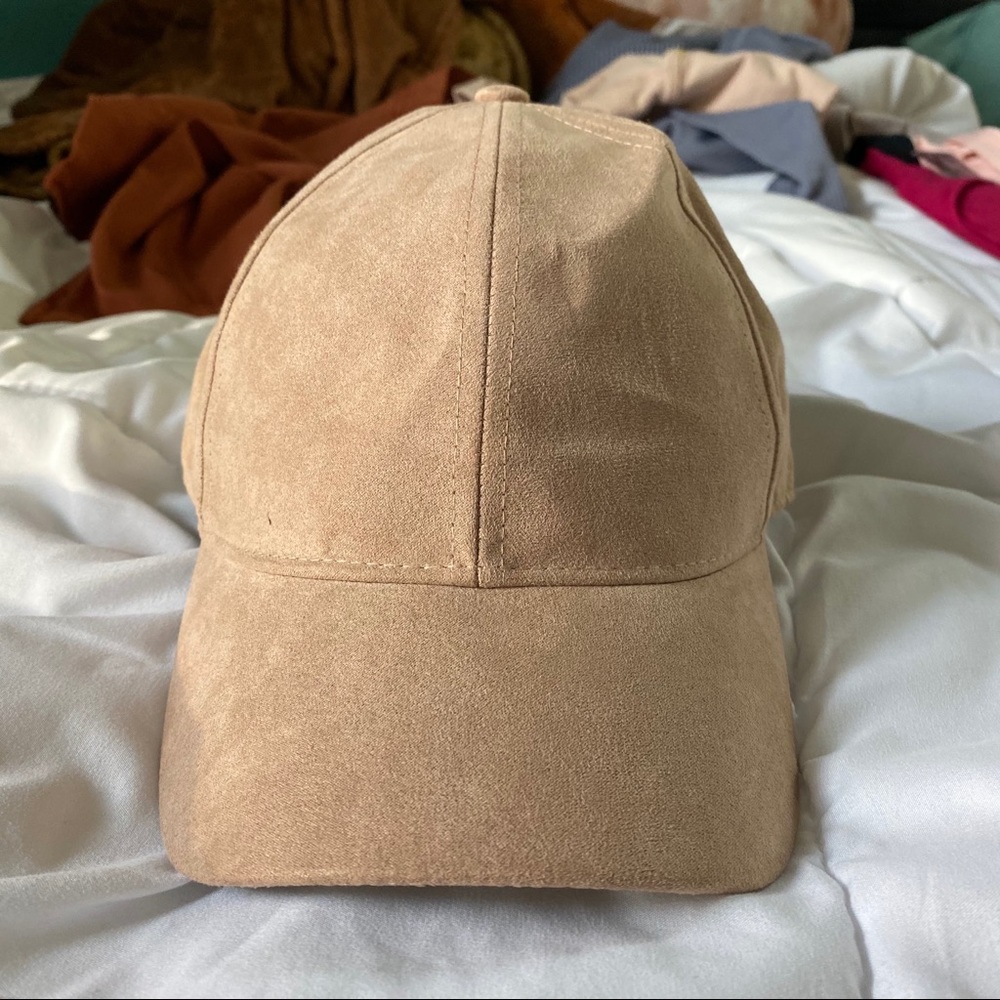 H&M faux suede hat